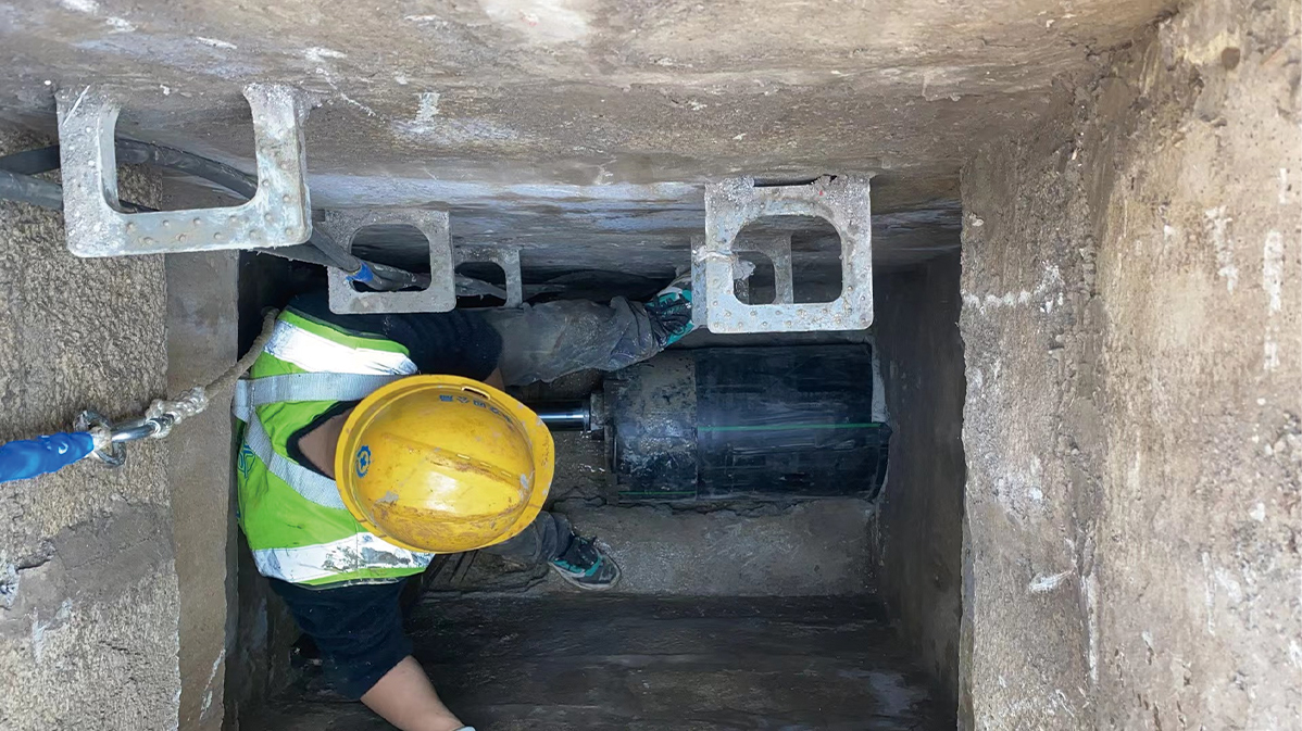 石屏HDPE短管内衬法